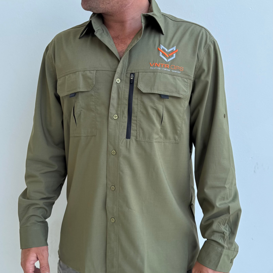 Territory VNTR Shirt - Green